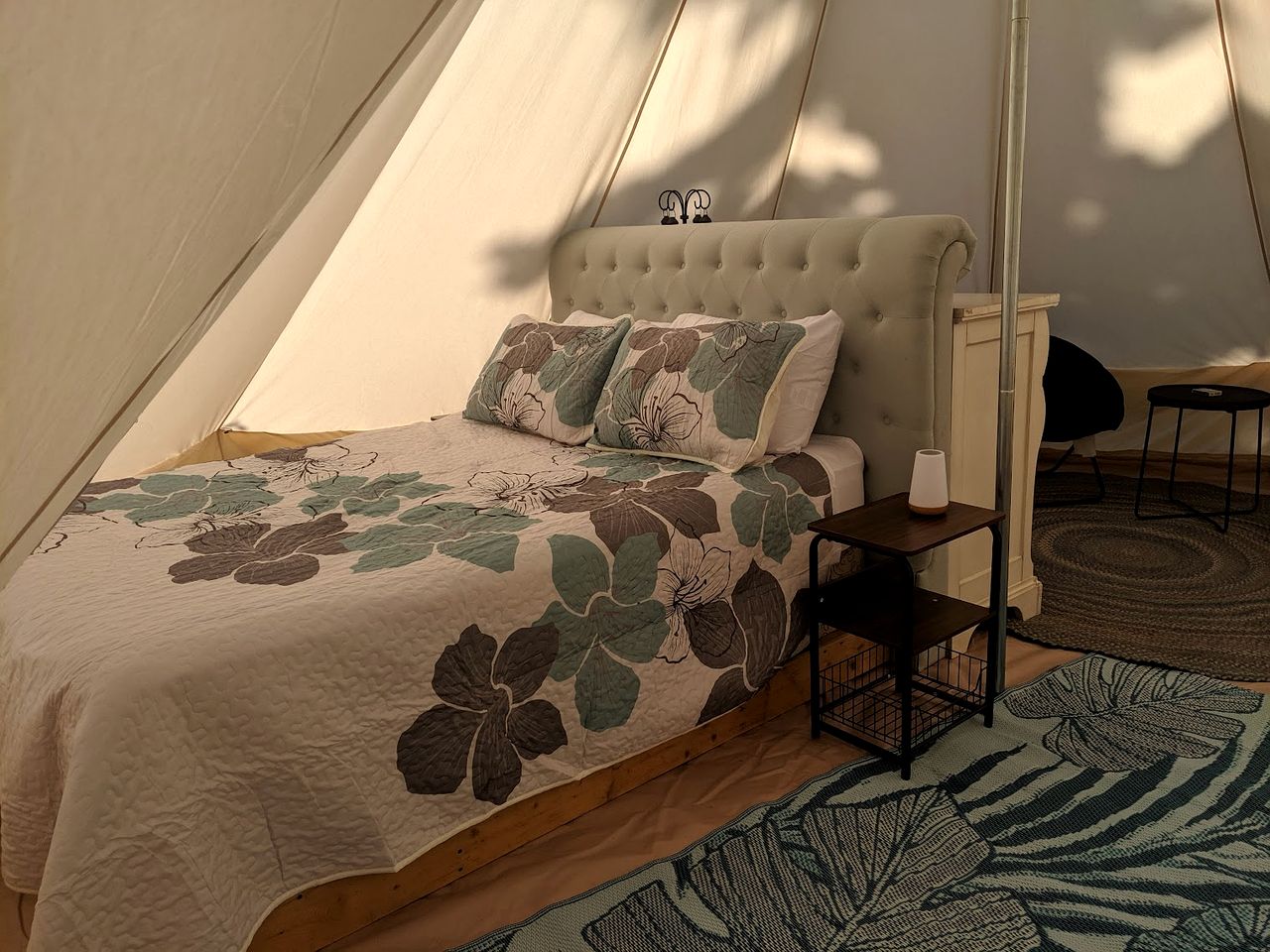 Beautiful Pet-Friendly Bell Tent for a Peaceful Off-Grid Getaway in Westlock County, Alberta
