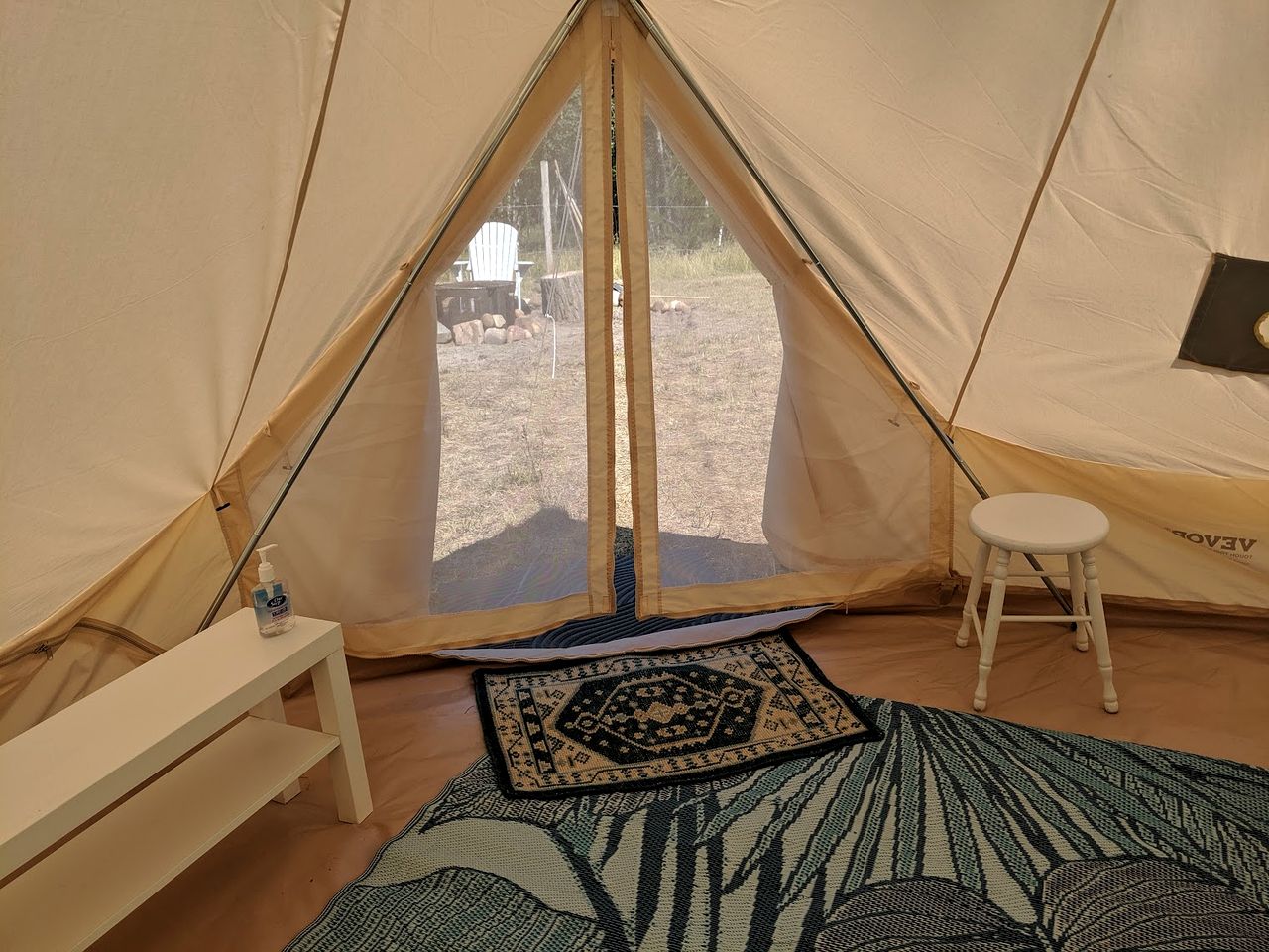 Beautiful Pet-Friendly Bell Tent for a Peaceful Off-Grid Getaway in Westlock County, Alberta