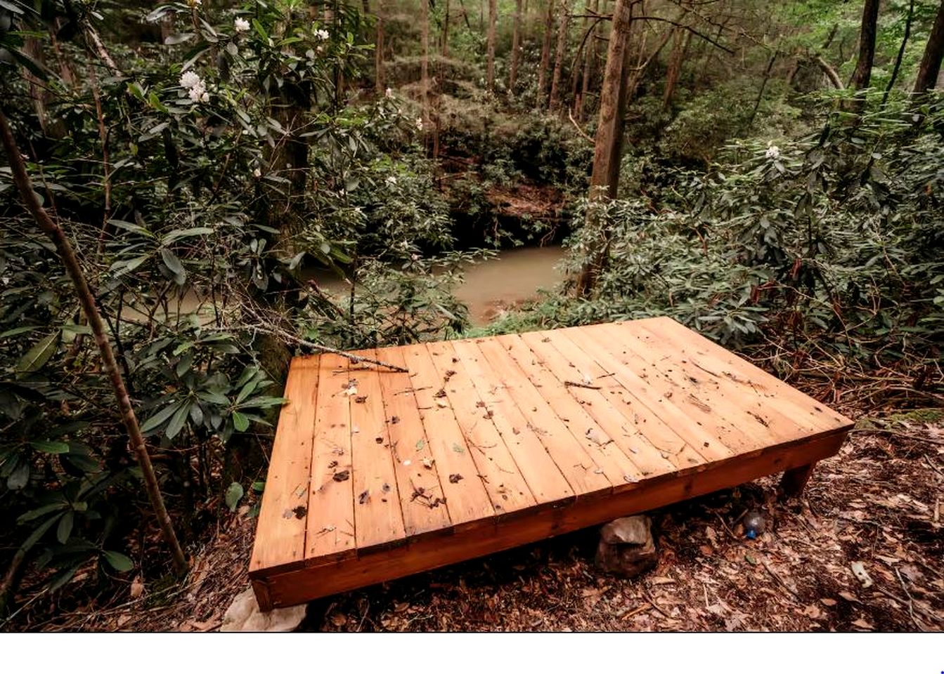 Cozy Modern A-Frame with Private Access Trail to Black Creek in Robbins, Tennessee
