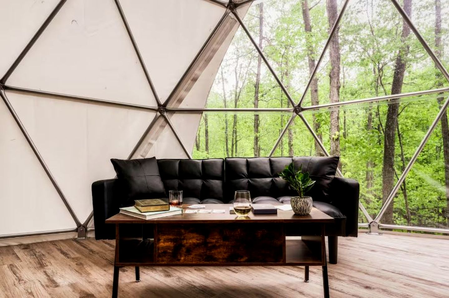 Luxurious Dome Surrounded by Nature for a Unique Romantic Escape near Brimstone and Big South Fork in Tennessee