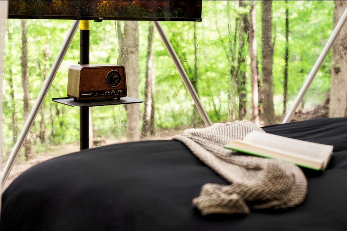 Cozy Dome Nestled in the Trees for an Unforgettable Couples Glamping Getaway in Scott County, Tennessee