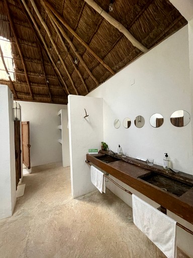 Yurts (Mexico, Puerto Morelos, Quintana Roo)