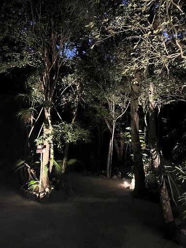 Yurts (Mexico, Puerto Morelos, Quintana Roo)