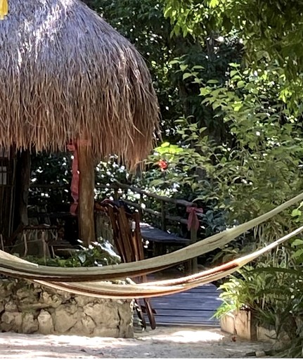 Yurts (Mexico, Puerto Morelos, Quintana Roo)