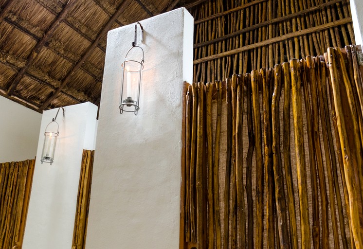 Yurts (Mexico, Puerto Morelos, Quintana Roo)