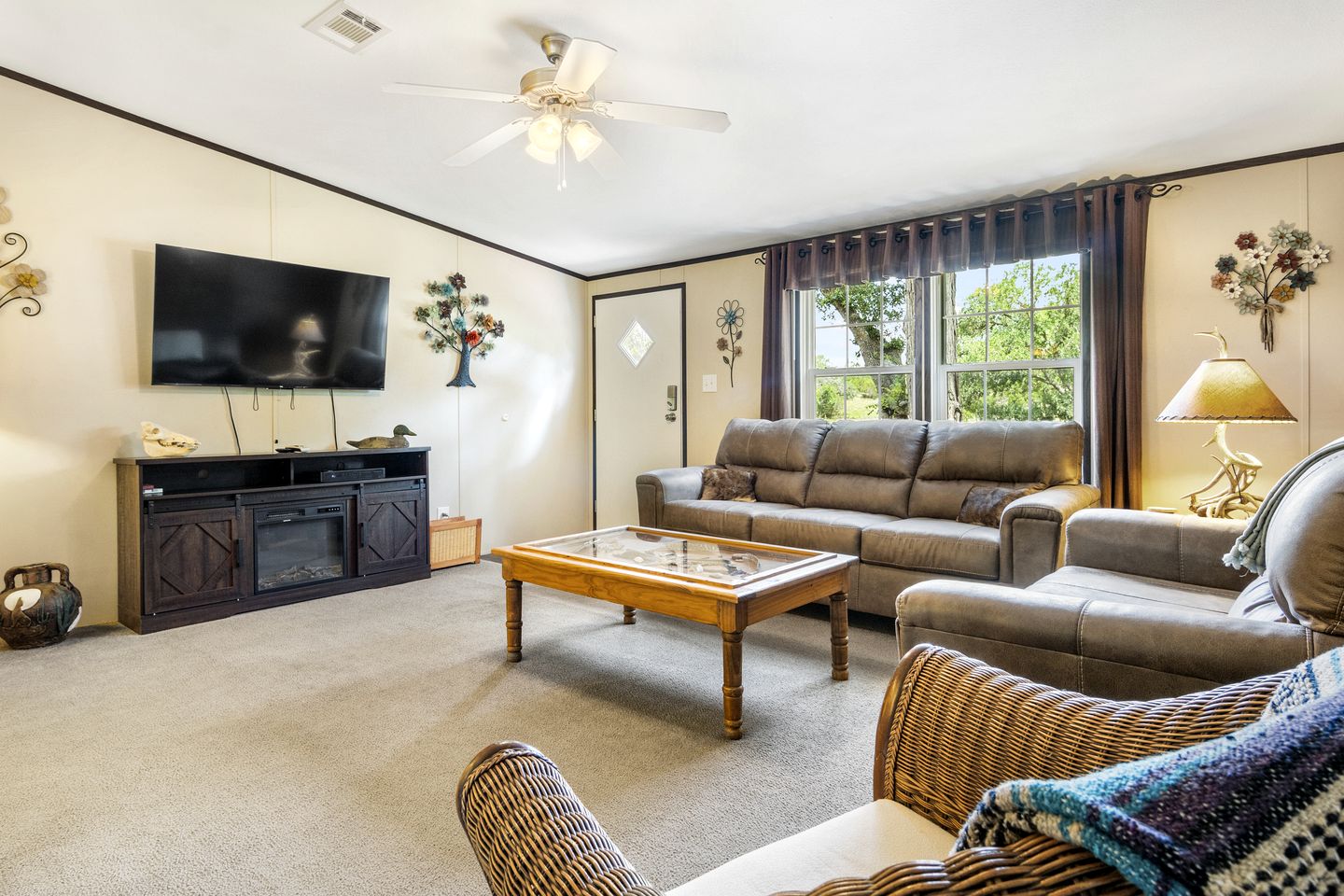 Peaceful Ranch Getaway with Scenic Trails on Private Hill Country Estate near Bandera, Texas