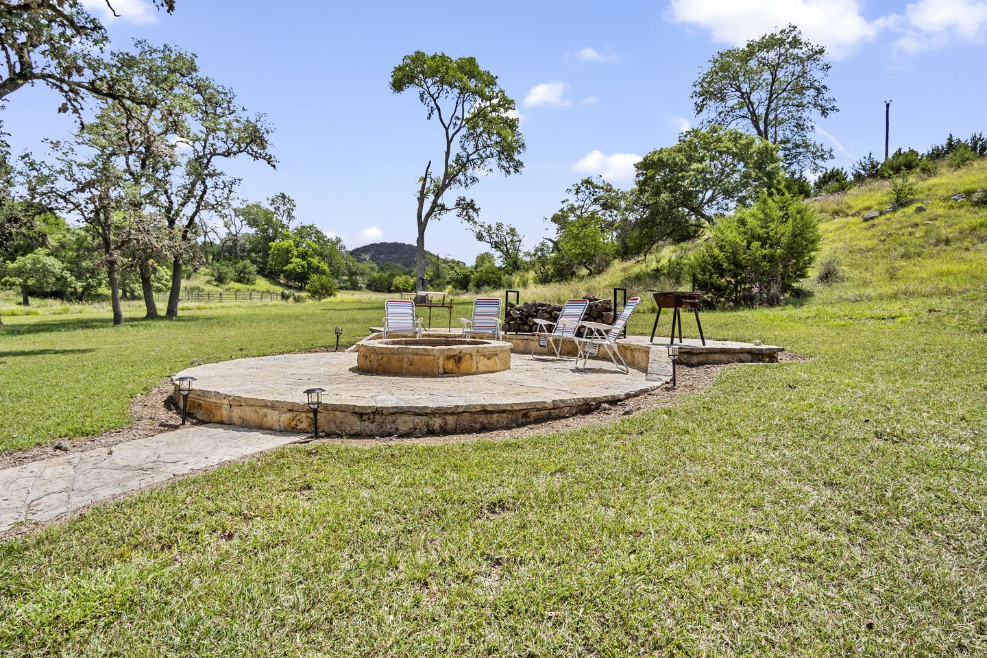 Peaceful Ranch Getaway with Scenic Trails on Private Hill Country Estate near Bandera, Texas