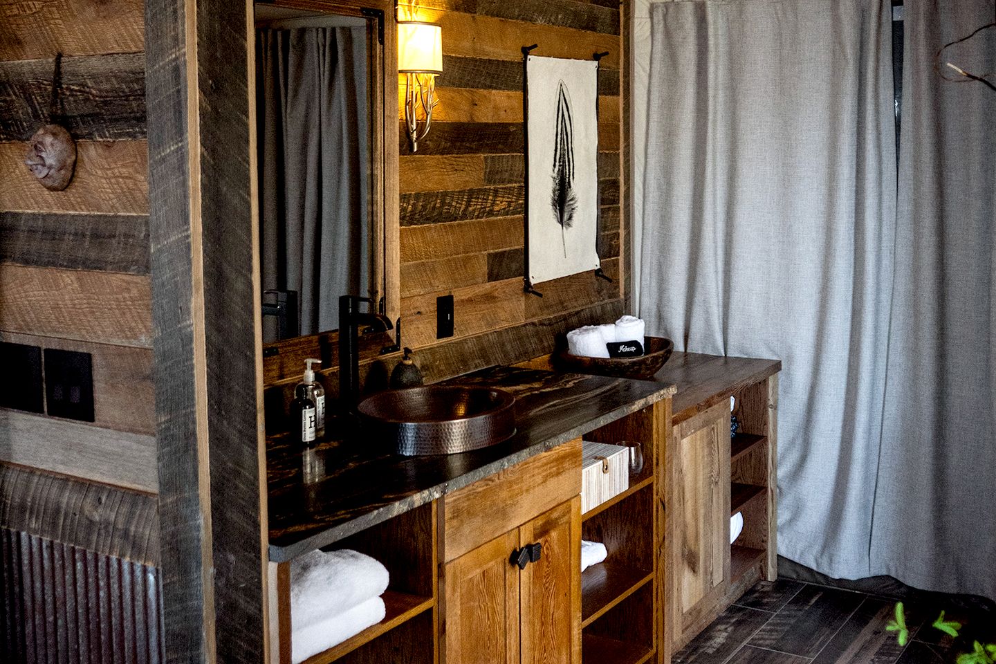 Incredible Safari Tent Nestled in the Heart of the Great Smoky Mountains for a Unique Glamping Getaway in North Carolina