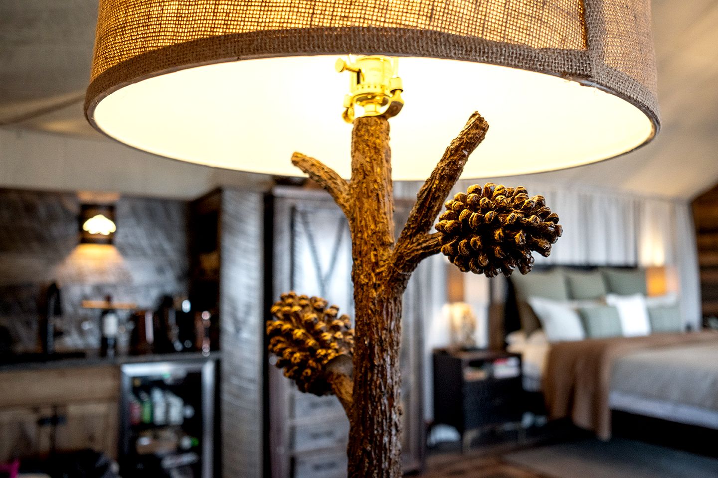 Incredible Safari Tent Nestled in the Heart of the Great Smoky Mountains for a Unique Glamping Getaway in North Carolina