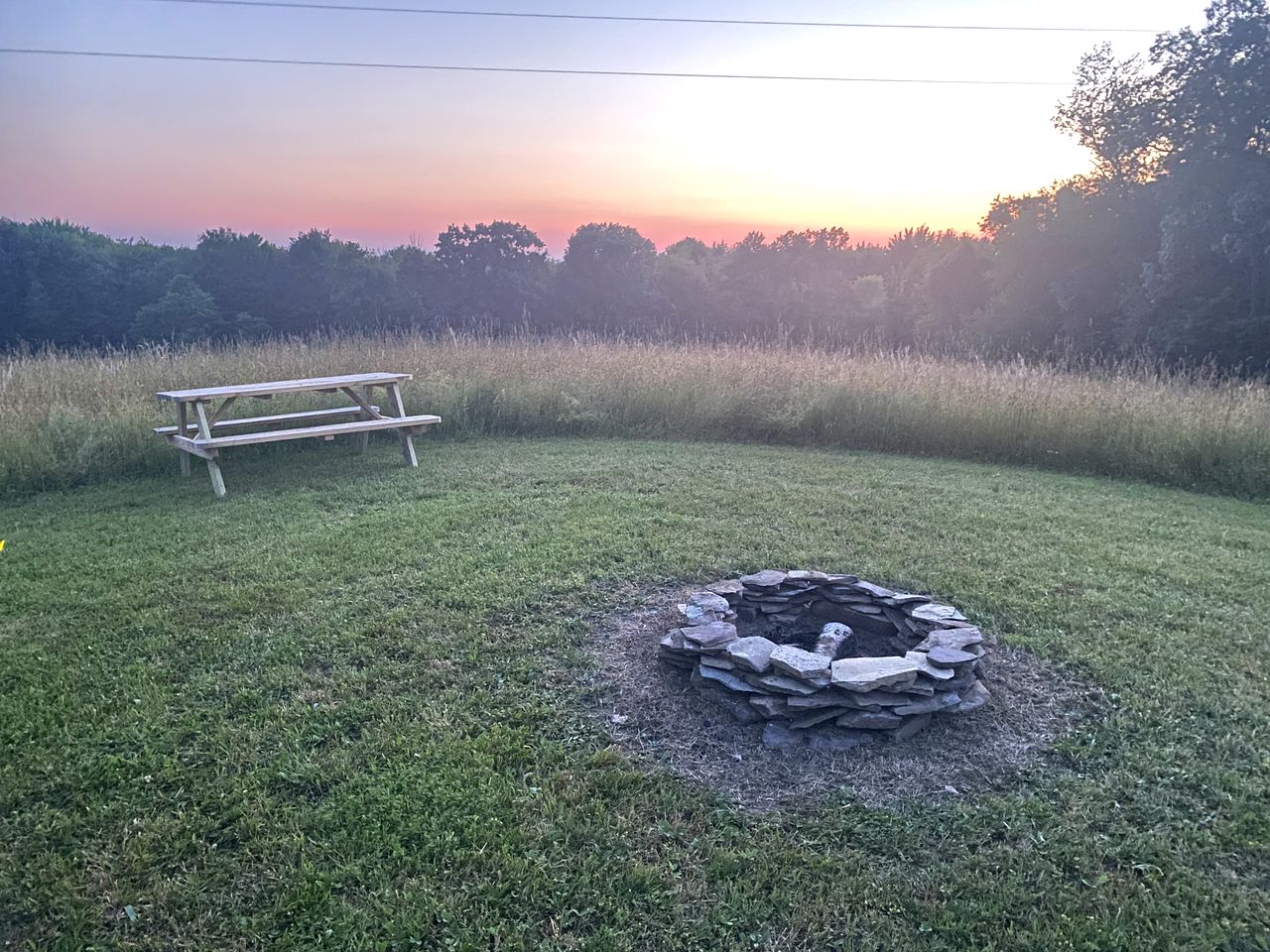 Blissful Bell Tent Oasis near Pymatuning Lake in Pennsylvania