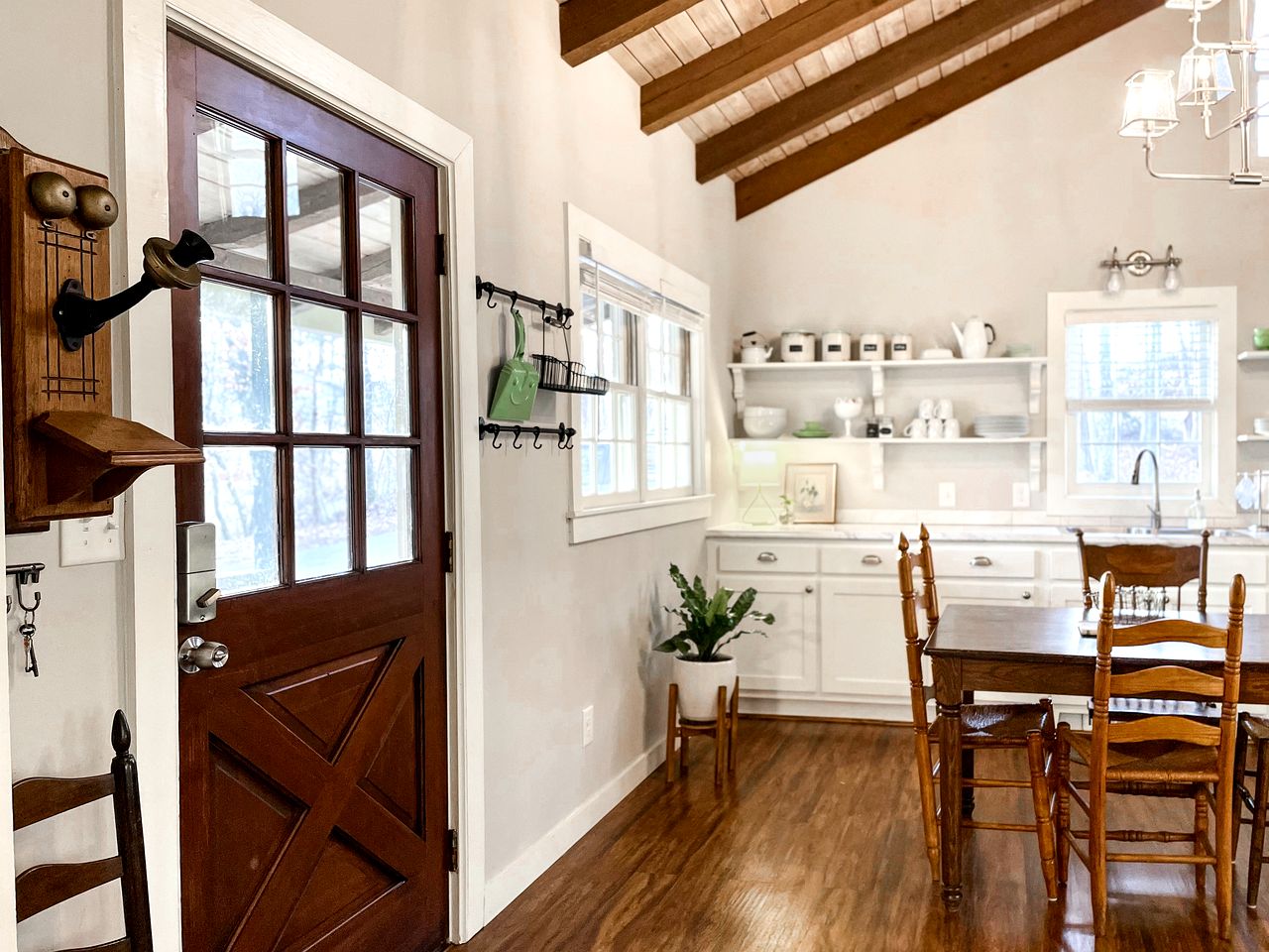 Charming Historic Cottage in Restored 19th-Century Schoolhouse near Dahlonega, Georgia