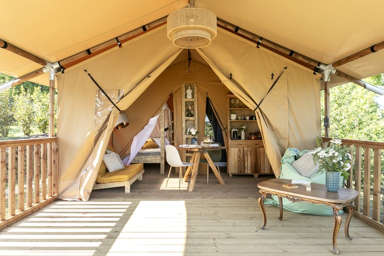 Gorgeous Safari Tent on the Slopes of Mount Etna for an Unforgettable Romantic Glamping Getaway in Sicily, Italy