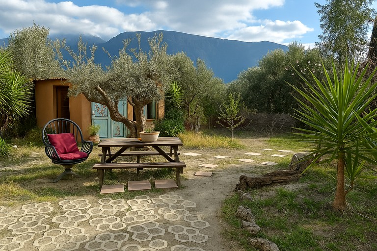Unique Hand-Built Studio Cottage Nestled in the Natural Beauty of the Alpujarras in Andalusia, Spain