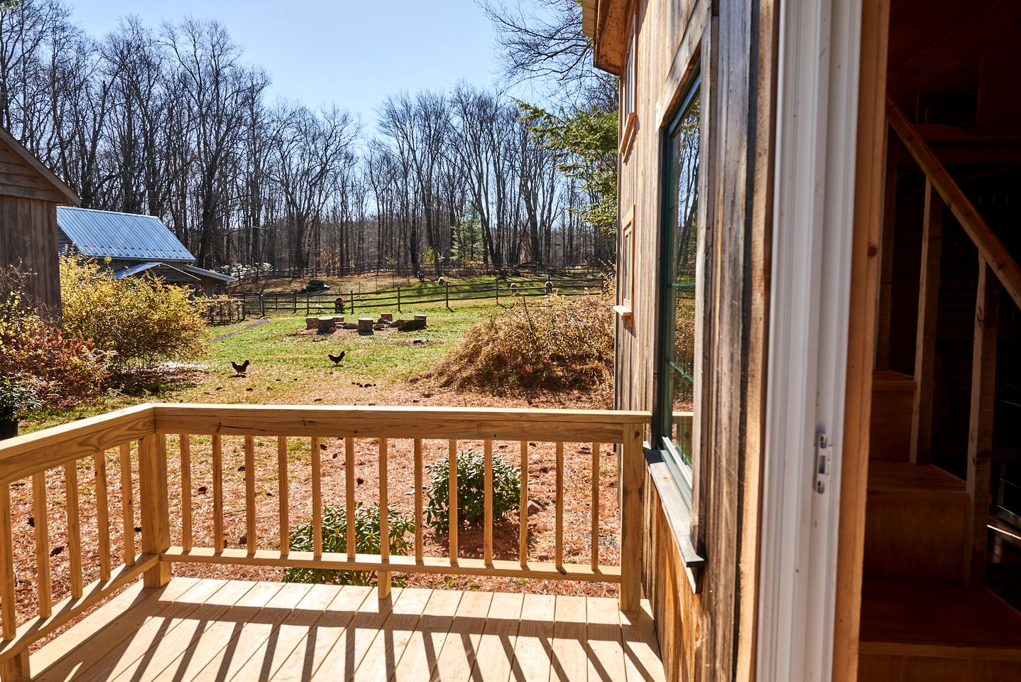 Cute Wooden Tiny House on a Beautiful Farm near Bethel Woods for a Romantic Getaway in Woodridge, New York