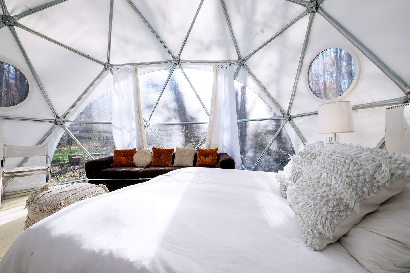 Cozy Unique Dome for a Romantic Glamping Getaway on a Private Farm in Woodridge, New York