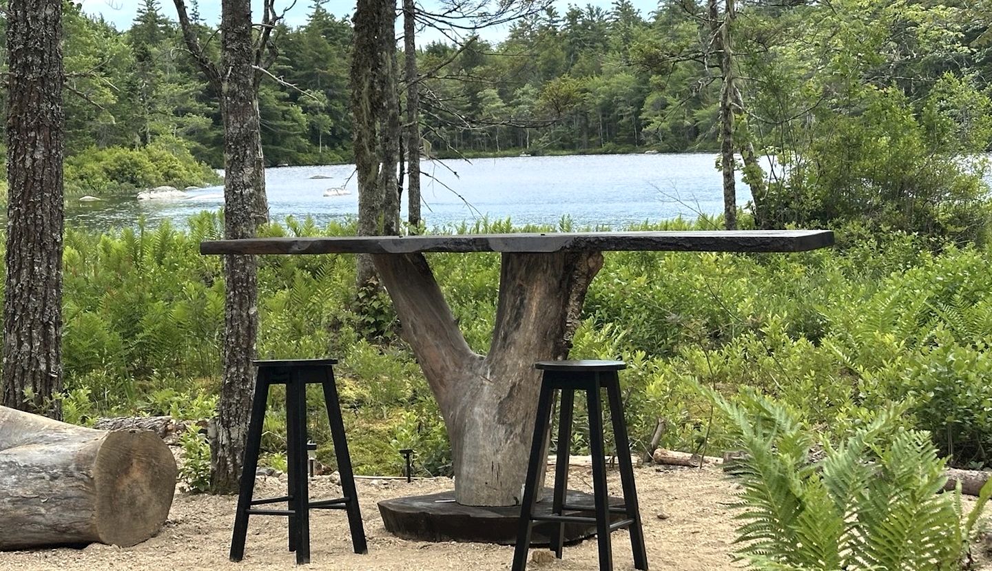 Beautiful Safari Tent with Incredible Views for a Romantic Glamping Getaway near Milford, Nova Scotia