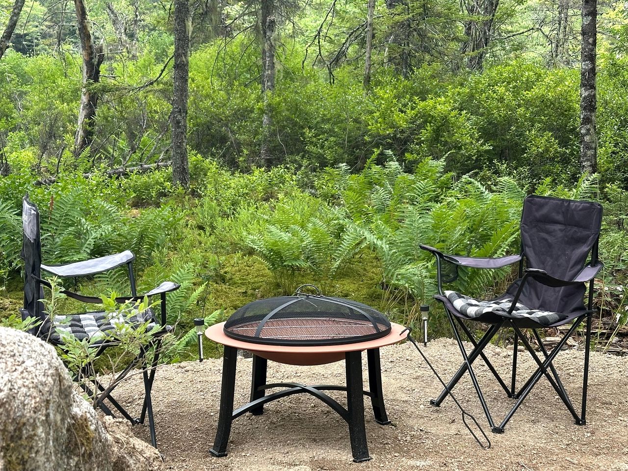 Beautiful Safari Tent with Incredible Views for a Romantic Glamping Getaway near Milford, Nova Scotia