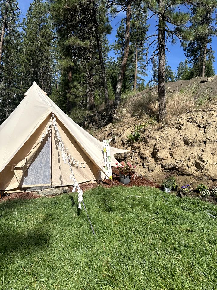 Cozy Glamping Retreat on Wildflower Farm near Coeur d’Alene, Idaho