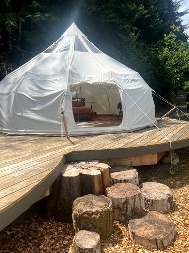 Bell Tents (Canada, Duncan, British Columbia)