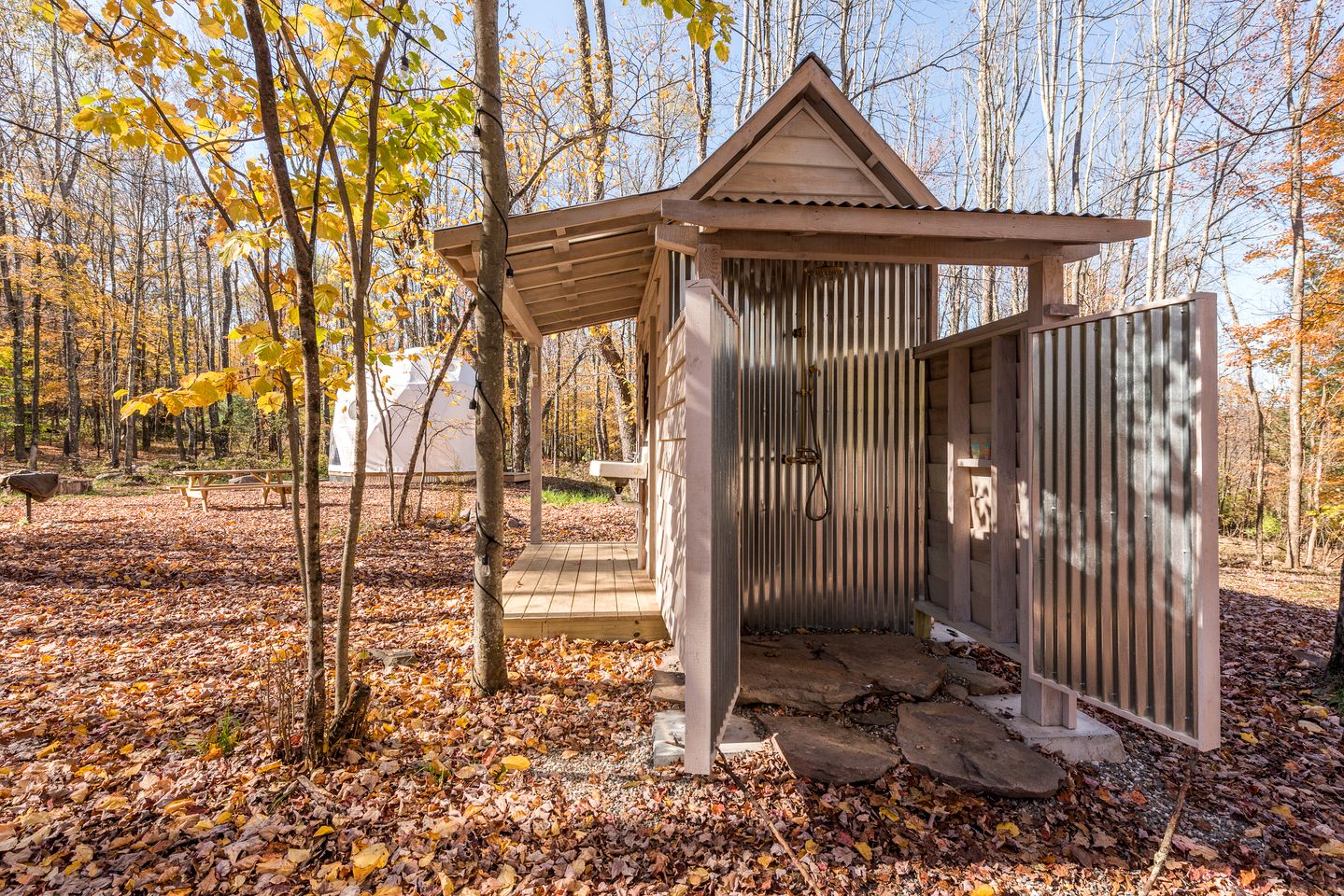Beautiful Wooden Tiny House Nestled in the Trees on a Private Farm for a Peaceful Romantic Getaway in Woodridge, New York