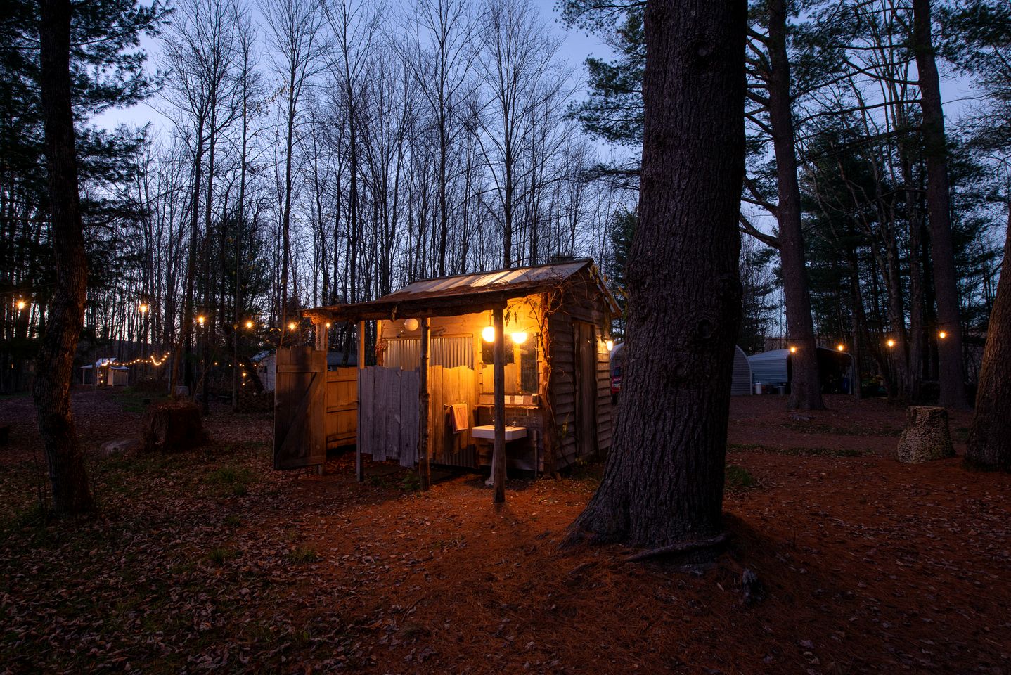 Unique Tiny House Built from Recycled Materials for a One-of-a-Kind Glamping Getaway in Woodridge, New York