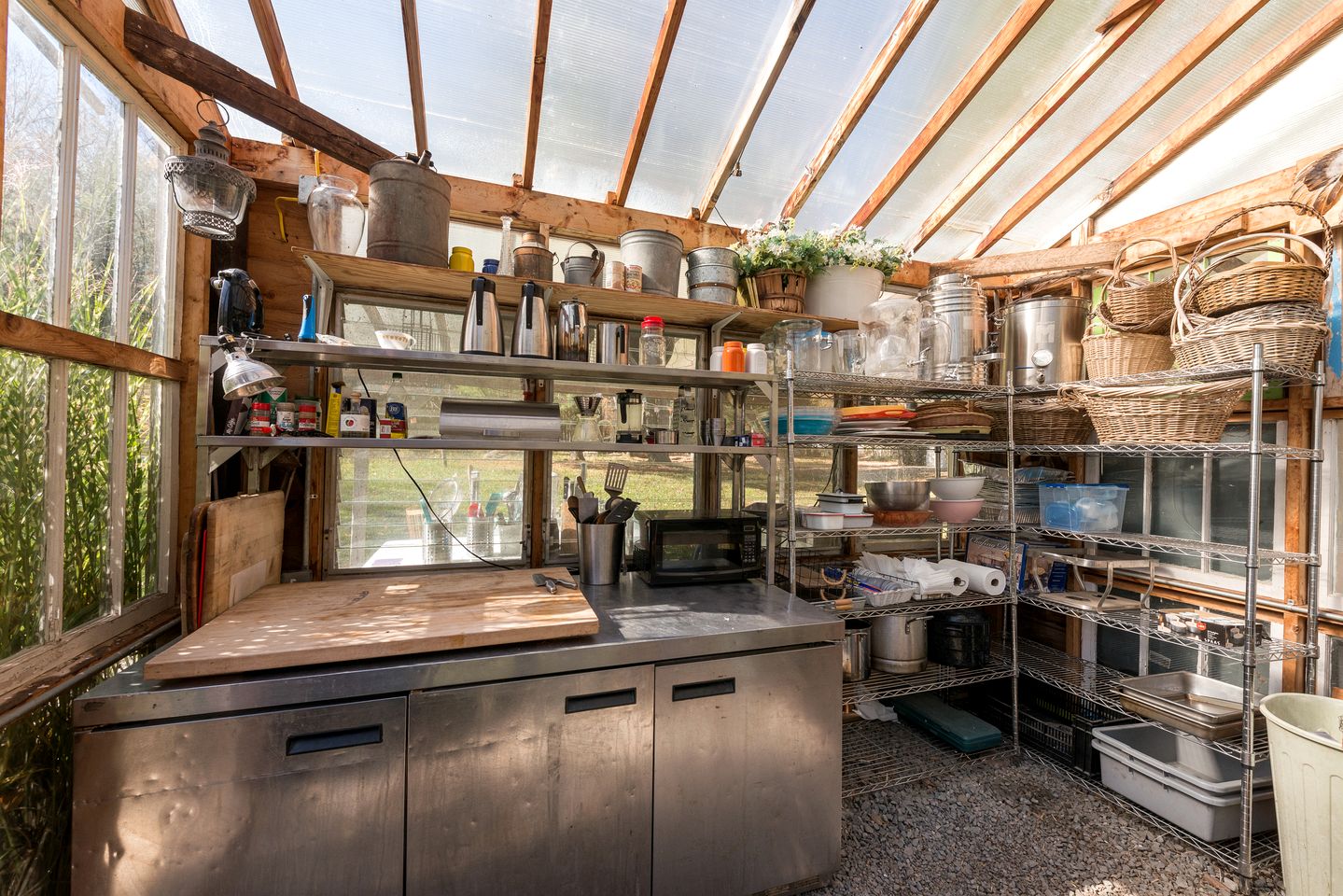 Unique Tiny House Built from Recycled Materials for a One-of-a-Kind Glamping Getaway in Woodridge, New York