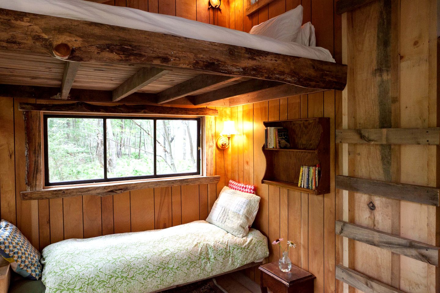 Unique Tiny House Built from Recycled Materials for a One-of-a-Kind Glamping Getaway in Woodridge, New York
