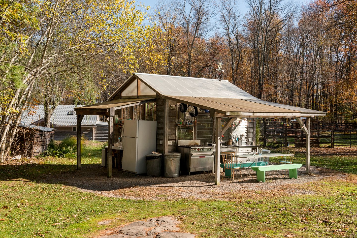 Unique Tiny House Built from Recycled Materials for a One-of-a-Kind Glamping Getaway in Woodridge, New York