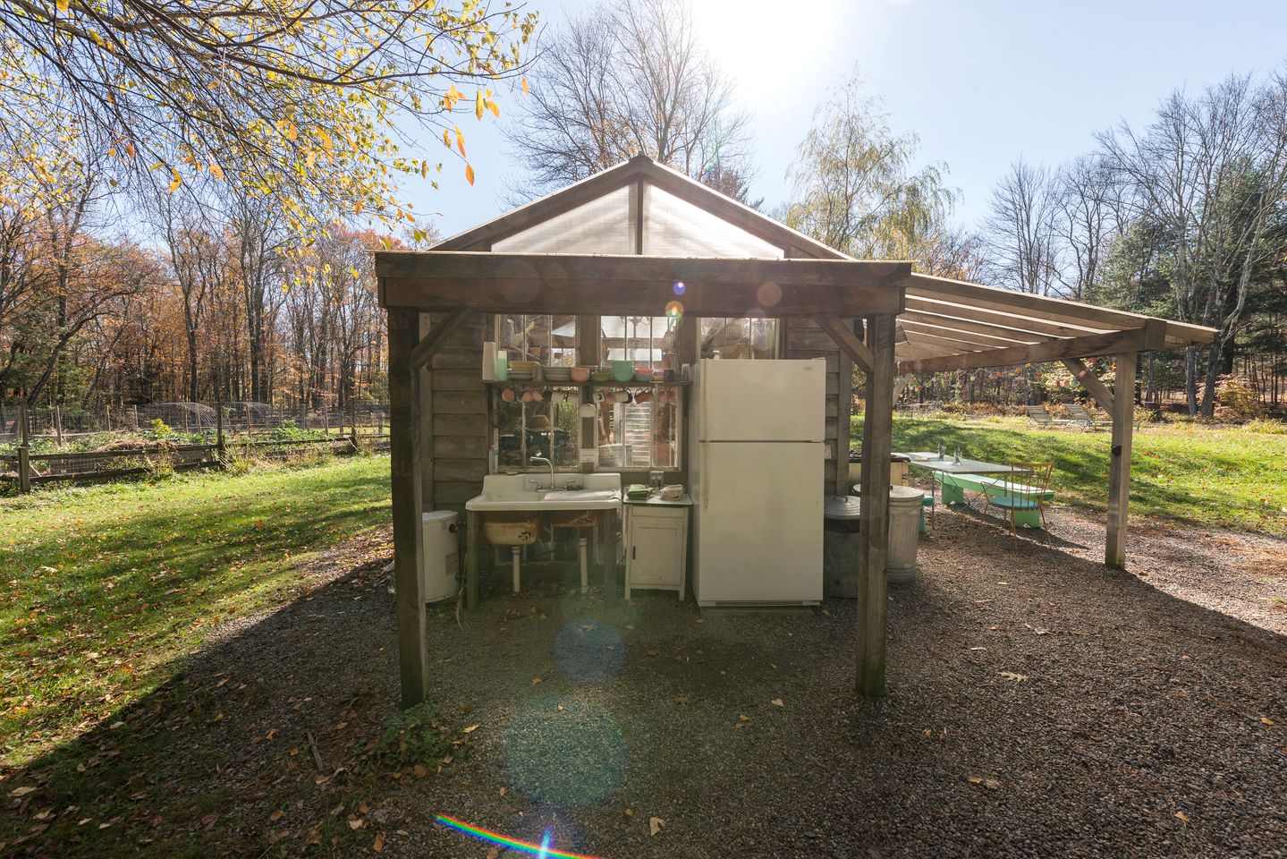 Unique Tiny House Built from Recycled Materials for a One-of-a-Kind Glamping Getaway in Woodridge, New York