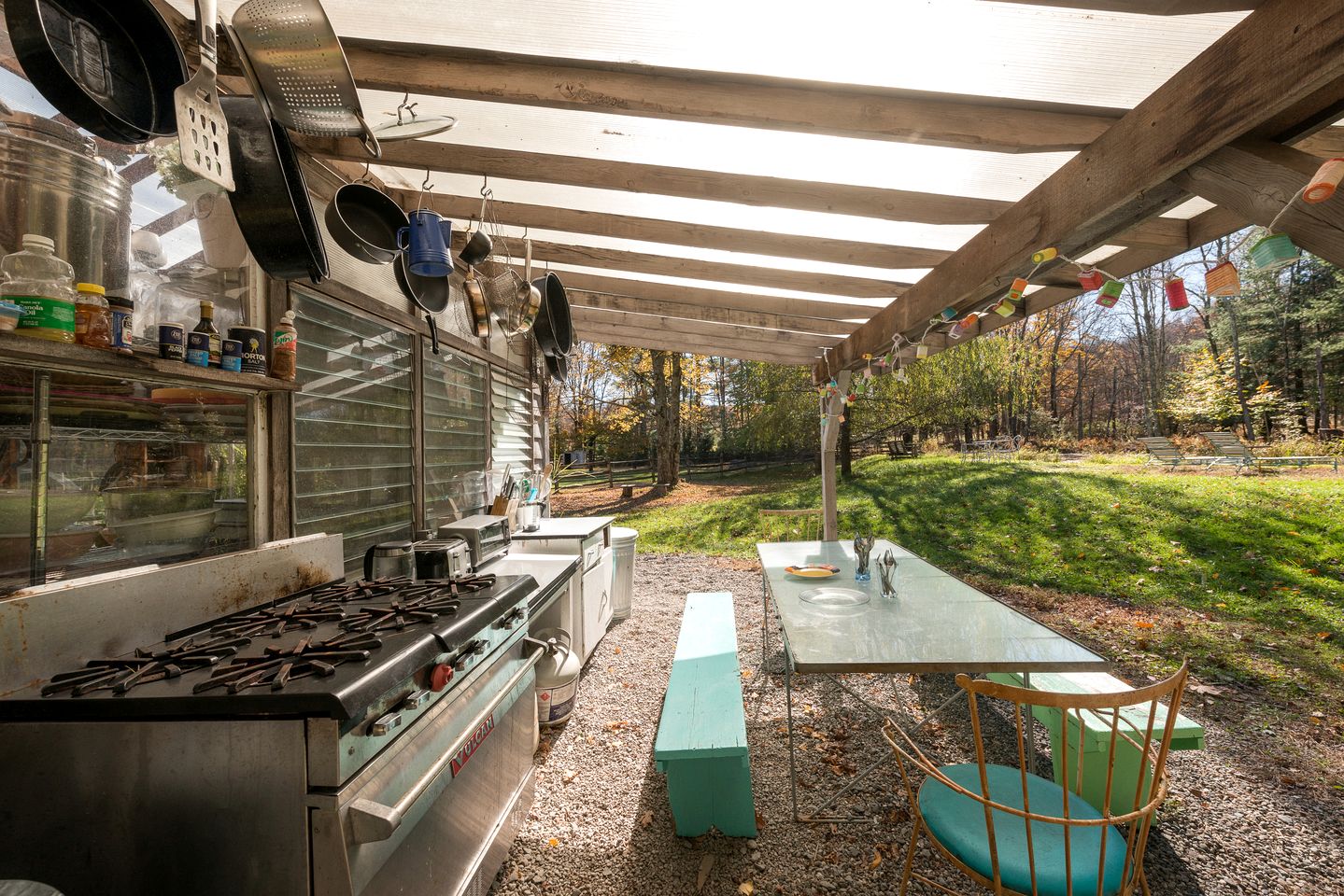 Unique Tiny House Built from Recycled Materials for a One-of-a-Kind Glamping Getaway in Woodridge, New York