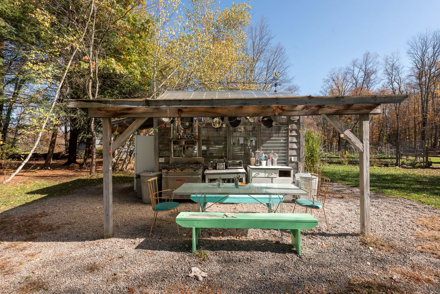 Unique Tiny House Built from Recycled Materials for a One-of-a-Kind Glamping Getaway in Woodridge, New York