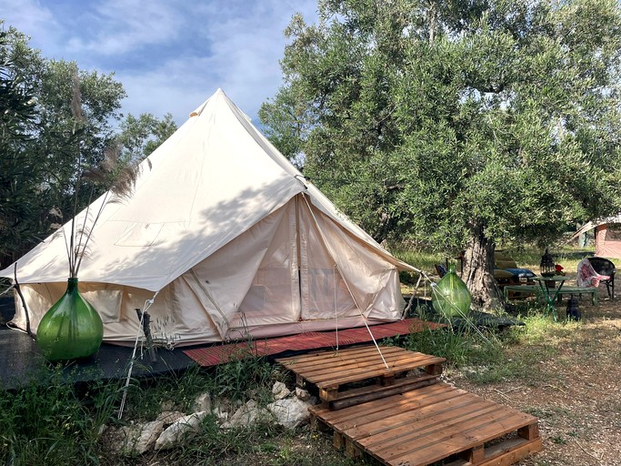 Bell Tents (Italy, Bisceglie, Puglia)