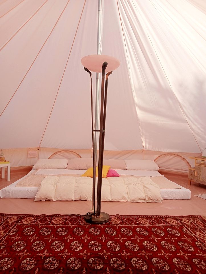 Beautiful Cozy Bell Tent with Fantastic Amenities for a Peaceful Getaway in Nature near Bisceglie, Italy