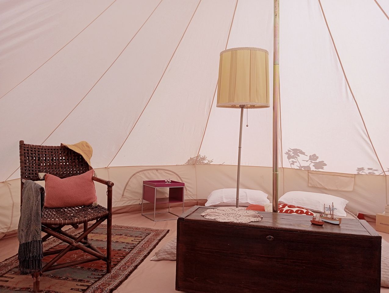 Beautiful Cozy Bell Tent with Fantastic Amenities for a Peaceful Getaway in Nature near Bisceglie, Italy