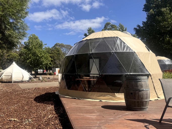 Charming Geo Dome for a Luxurious Glamping Experience in Yarra Valley, near Melbourne