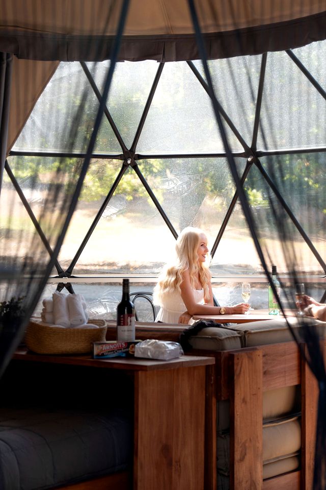 Charming Geo Dome for a Luxurious Glamping Experience in Yarra Valley, near Melbourne