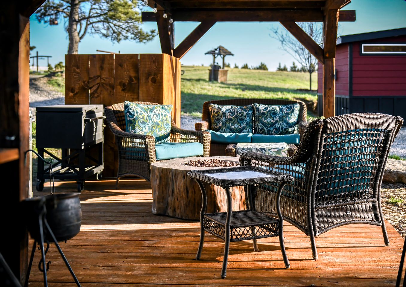 Cozy Tipis with Campfire Fun and Outdoor Adventures near Casper, Wyoming