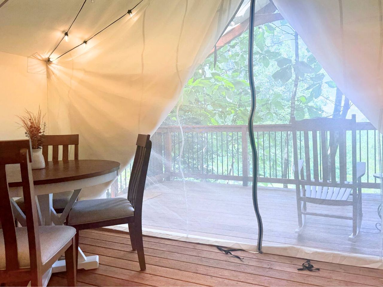 Enchanting Safari Tent Hideaway near the River and Mountains of Tennessee