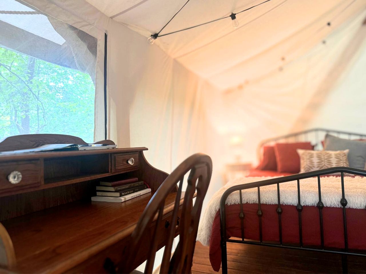 Enchanting Safari Tent Hideaway near the River and Mountains of Tennessee