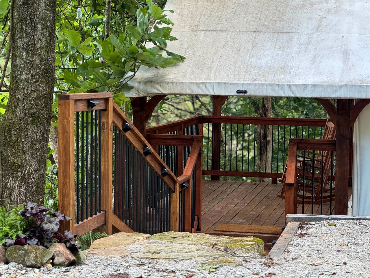 Enchanting Safari Tent Hideaway near the River and Mountains of Tennessee