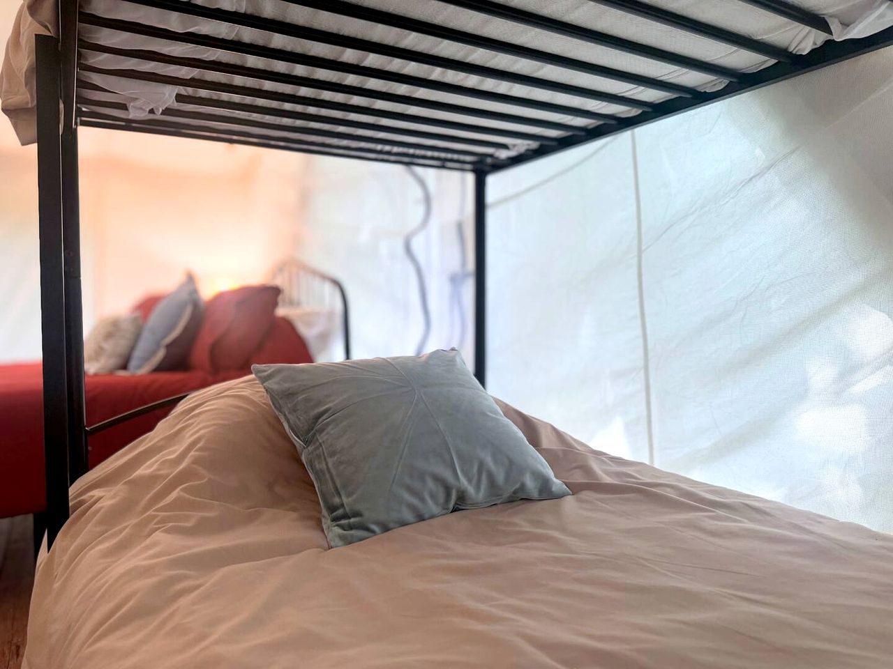 Enchanting Safari Tent Hideaway near the River and Mountains of Tennessee