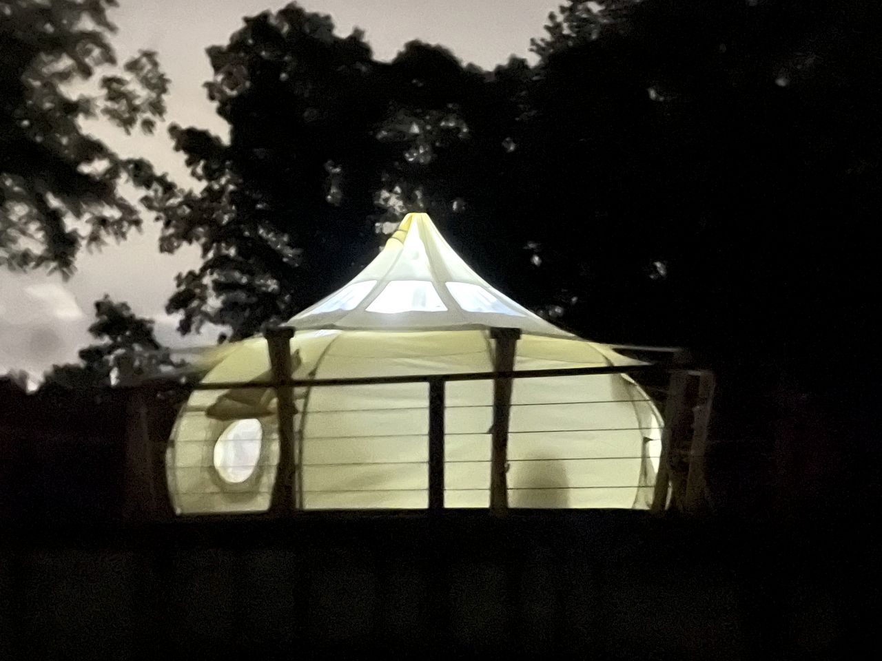 Charming Creekside Luxury Tent with Sunset Views near Goodwin Creek, Mississippi