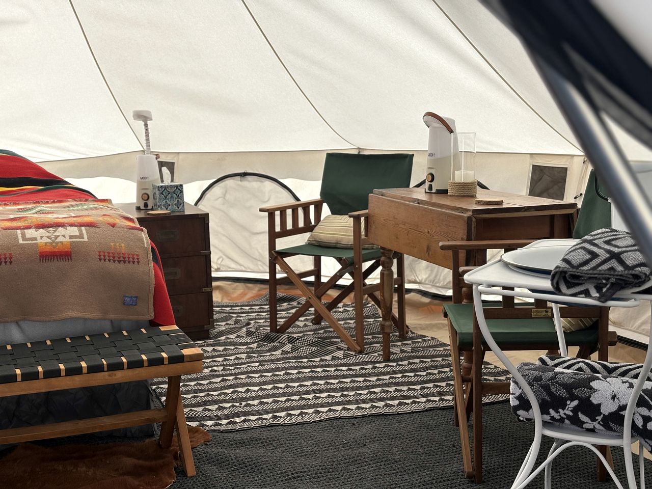 Secluded Luxury Glamping Camp with Safari-Style Dining near South Rim Grand Canyon, Arizona