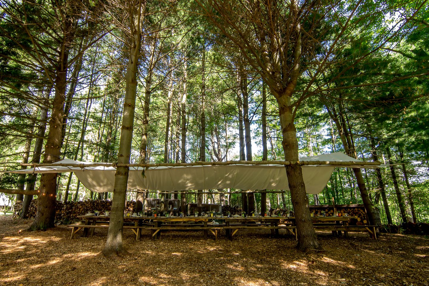 Spacious Full-Property Rental with Multiple Units for Large Group Getaways Surrounded by Nature in Woodridge, New York