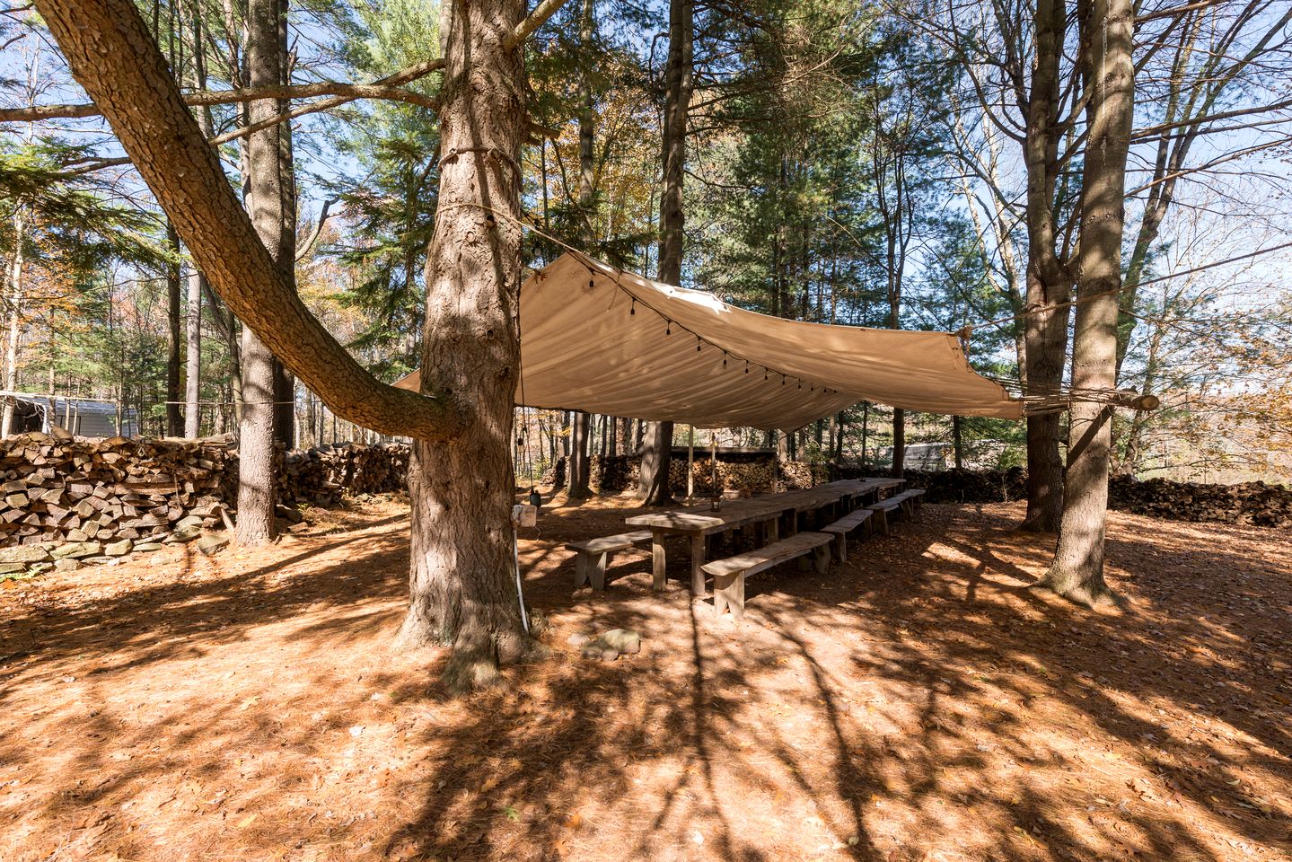 Incredible Half-Property Rental with Multiple Units for 30 Guests on a Beautiful Private Farm in Woodridge, New York