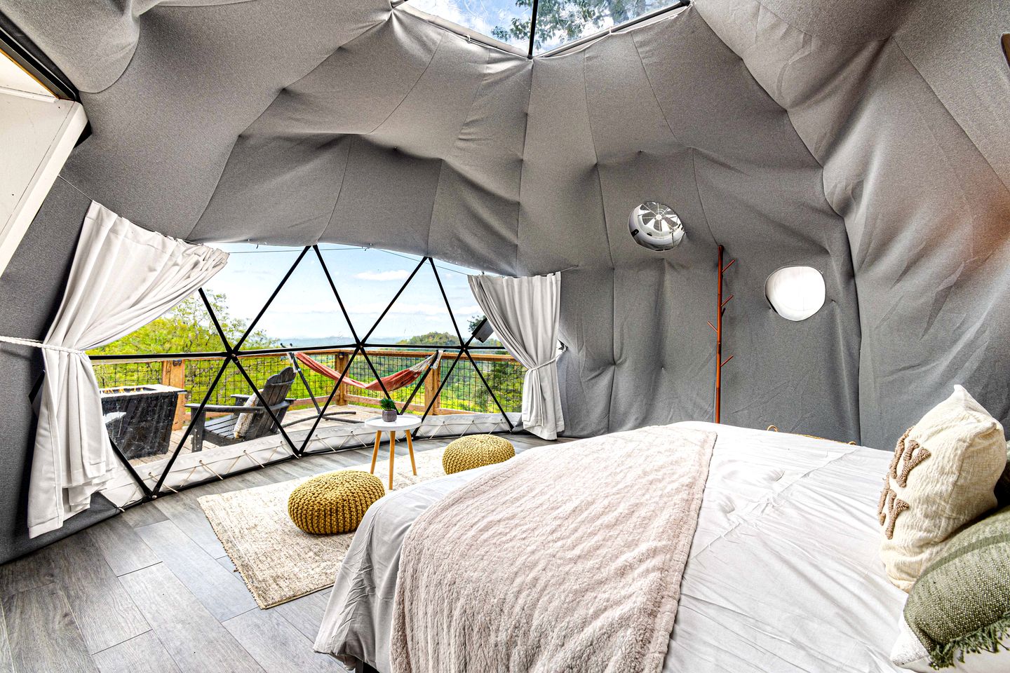 Enchanting GeoDome with Hot Tub & 100-Mile Views near Blowing Rock and Boone, North Carolina