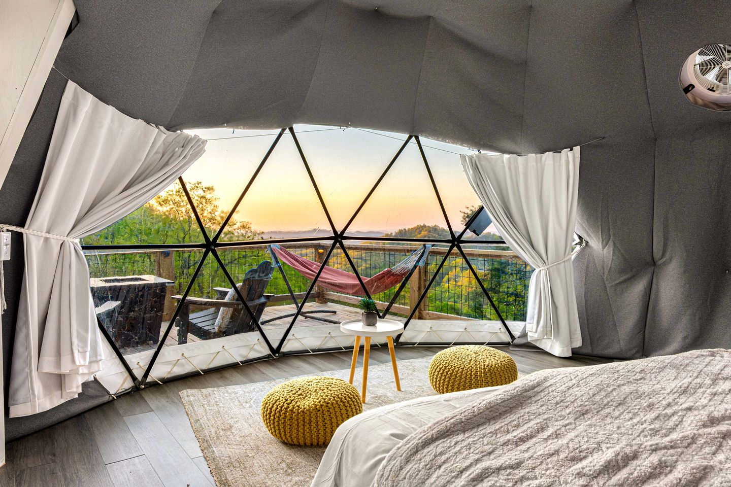 Enchanting GeoDome with Hot Tub & 100-Mile Views near Blowing Rock and Boone, North Carolina