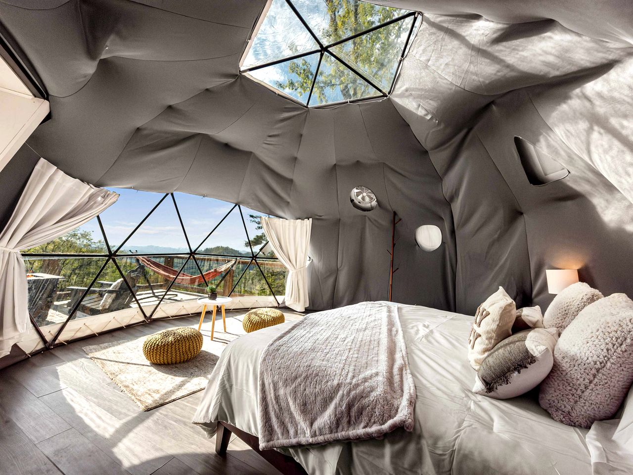 Enchanting GeoDome with Hot Tub & 100-Mile Views near Blowing Rock and Boone, North Carolina