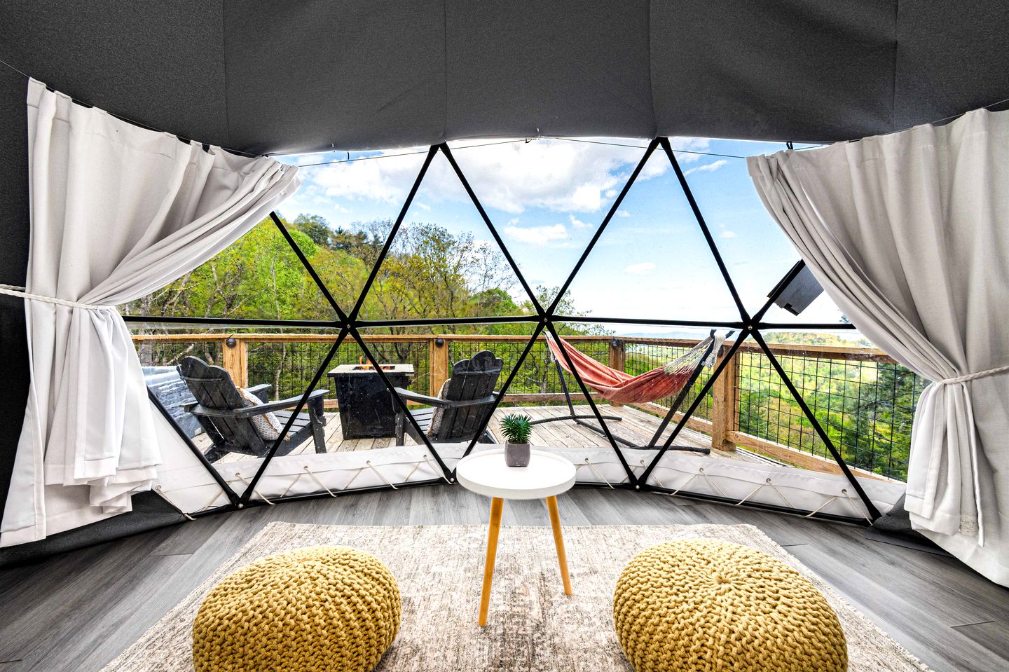 Enchanting GeoDome with Hot Tub & 100-Mile Views near Blowing Rock and Boone, North Carolina