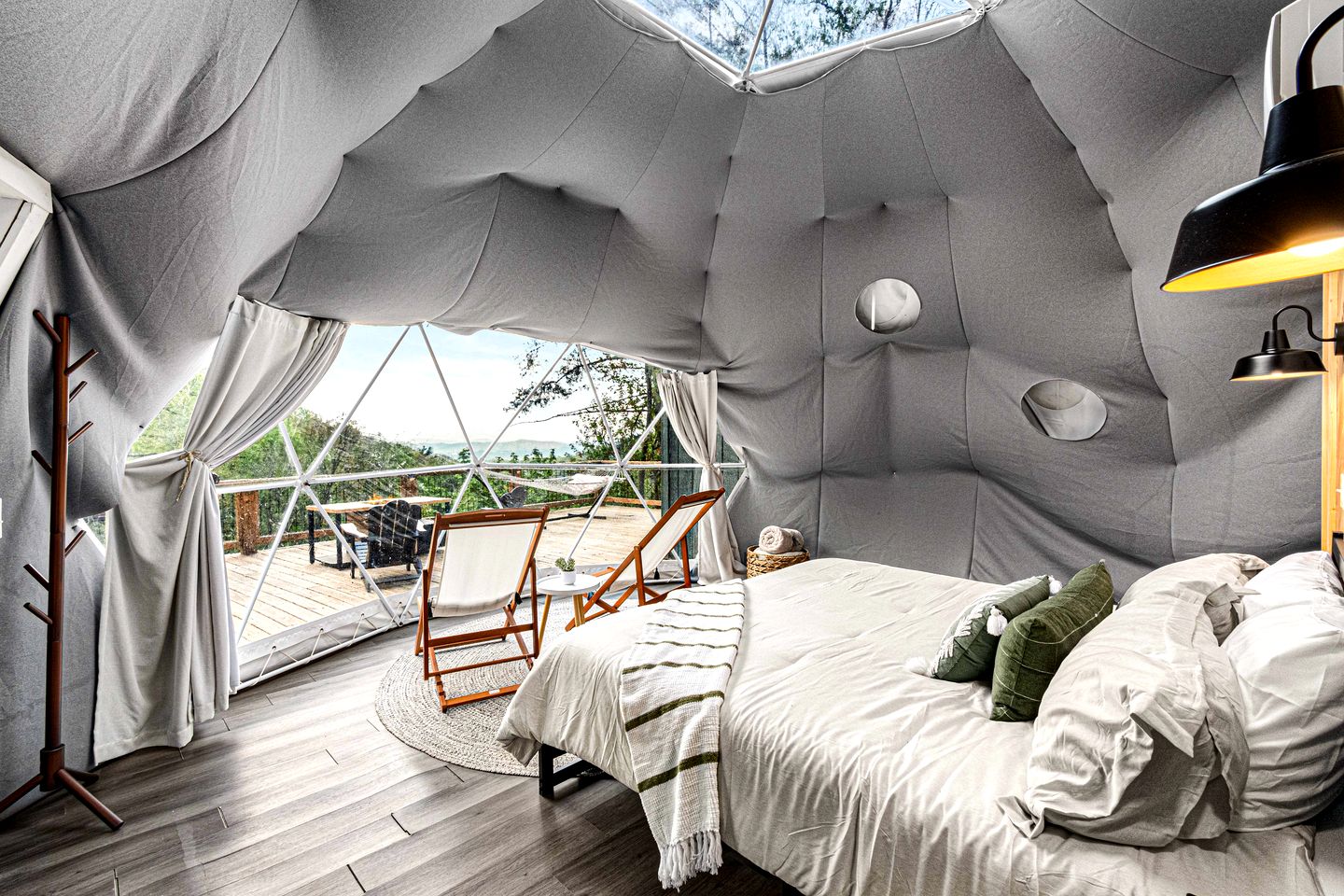 Scenic GeoDome Retreat with Hot Tub & 100-Mile Views near Blowing Rock and Boone, North Carolina